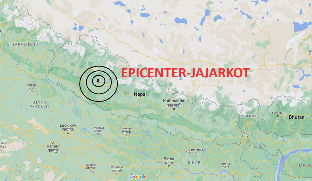 NEPAL EARTHQUAKE EPICENTER
